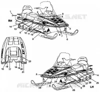ETIQUETAS WIDETRAK LX 0972065 and  EUROPEAN WIDETRAK LX E972065 (4938223822A011)