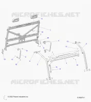 CHASSIS, CAB BASTIDOR
