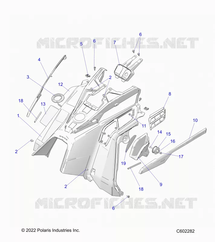 FAIRING MEDIO