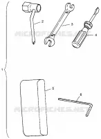 KIT DE HERRAMIENTA SLT 700 B964166 and  Intl. SLT 700 I964166 (4933923392B012)