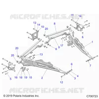 SUSPENSION TRASERA CONTROL ARMS