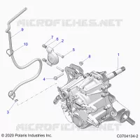 TREN, MAIN GEARCASE MOUNTING