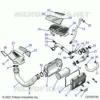 ENGINE, TOMA DE AIRE SYSTEM