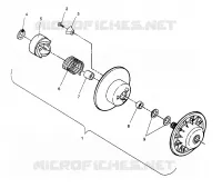 accionado de embrague SPORT 0960443, SPORT TOURING 0960243  and EUROPEAN SPORT TOUR (4932223222C006)
