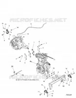ENGINE, ENGINE AND TRANSMISION MOUNTING
