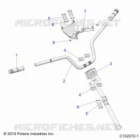 GOBIERNO, HANDLEBAR AND CLAMPS
