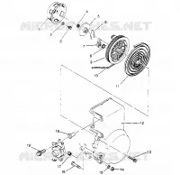 ARRANQUE DE RETROCESO ASSEMBLY XLT 0950756, XLT SKS 0950556,  XLT SKS EURO E950556 (4928842884D003)