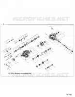 DRIVE TRAIN, PRINCIPAL GEARCASE INTERNALS