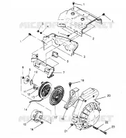 VENTILADOR CAJA   MONTAJE DE RETROCESO LITE GT 0953133 and  EUROPEAN LITE GT E953 (4928922892C011)
