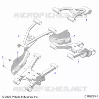 SUSPENSION TRASERA CONTROL ARMS