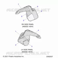 PANELES LATERALES FOAM/FABRIC