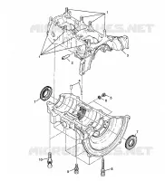 CAJA DEL CIGÜEÑAL XCF 0981643 (4942774277C004)
