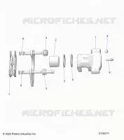 BRAKES, PINZA TRASERA