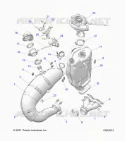 ENGINE, SISTEMA DE ESCAPE AND TURBO ASM.