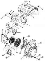 VENTILADOR CAJA   MONTAJE DE RETROCESO LITE GT E943133 (49273527350032)