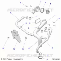 ENFRIAMIENTO, THERMOSTAT AND BYPASS