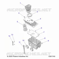 MOTOR, AIR BOX