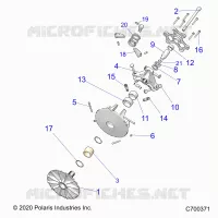 TREN, PRIMARY CLUTCH