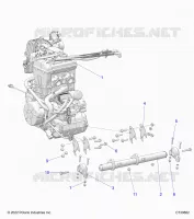 MOTOR, MOUNTING & LONG BLOCK
