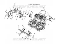 MONTAJE DEL MOTOR RH and FRONT