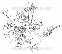 MONTAJE DEL MOTOR Sportsman 4X4 / W938039 (4926382638004A)