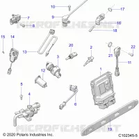 ELECTRICA, SWITCHES, SENSORS, ECU AND CONTROL MODULES
