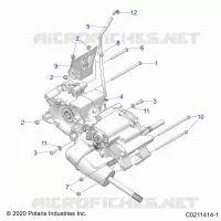 TREN, MAIN GEARCASE MOUNTING