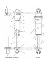 SUSPENSION, CHOQUE FRONTAL TRACK (CLEAR COIL OVER)