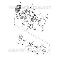 ARRANQUE DE RETROCESO ASSEMBLY 350 4X4 / W928139 (4922832283044A)
