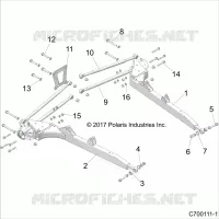 SUSPENSION TRASERA CONTROL ARMS