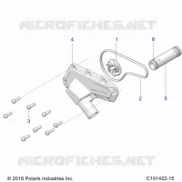 MOTOR, WATERPUMP IMPELLER AND COVER