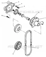 BOMBA DE AGUA 600 XCR 0941667 (4927092709035A)
