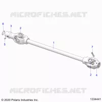 TREN, FRONT PROP SHAFT