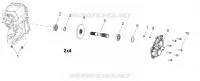 TREN, PRINCIPAL CAJA DE ENGRANAJES OUTPUT SHAFT