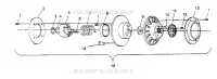 accionado de embrague XLT TOURING 0952857 and  EUROPEAN XLT TOURING E952857 (4929172917C002)