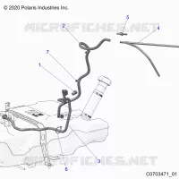 SISTEMA DE COMBUSTIBLE, LINES, STD.