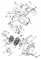 VENTILADOR CAJA   ARRANQUE DE RETROCESO Trail RMK 0970961 (4938333833C008)