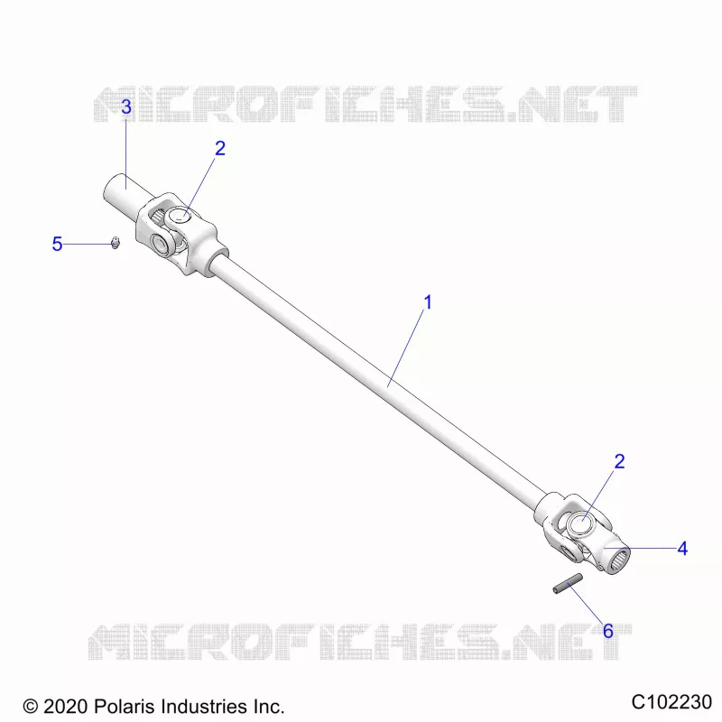 TREN, FRONT PROP SHAFT