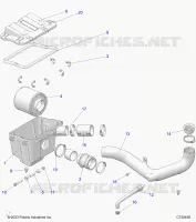 ENGINE, TOMA DE AIRE SYSTEM