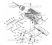 MONTAJE DEL MOTOR RXL/0930768 and RXL SKS/0930568 (4922992299025A)