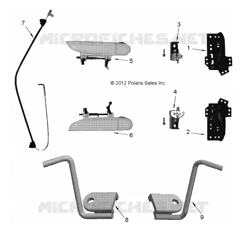 OPCIONES, COUPE SERVICE PARTS (VIN 048996-Current)