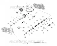 TREN, PRINCIPAL CAJA DE ENGRANAJES INTERNALS