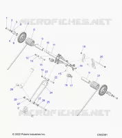 SUSPENSION, TRASERO ARM PAR