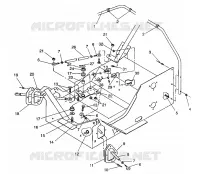 conjunto de dirección 500 EFI / 0930674 and  500 EFI SKS / 0930574 (4922962296015A)