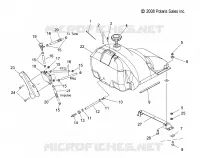 SISTEMA DE COMBUSTIBLE, GASOLINA TANK and GASOLINA LINES