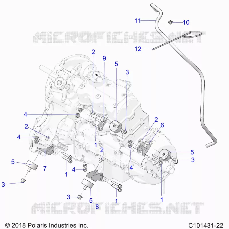 ENGINE, MOUNTING AND TRANSMISIÃ“N MOUNTING