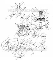 MONTAJE DEL MOTOR 500 and 500 Classic Updated 10/88 (4915411541021A)