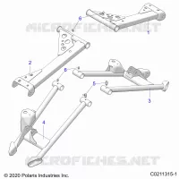 SUSPENSION TRASERA CONTROL ARMS