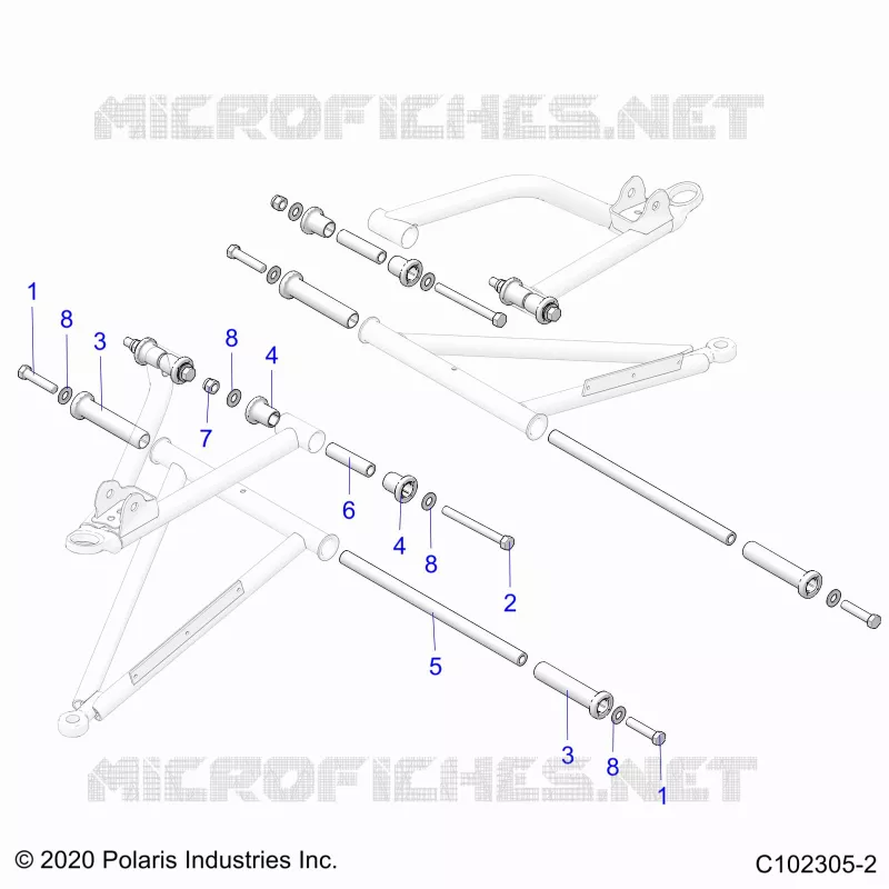 SUSPENSION, A-ARM MOUNTING