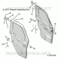 PUERTAS, FRONT, FULL, MOUNTING